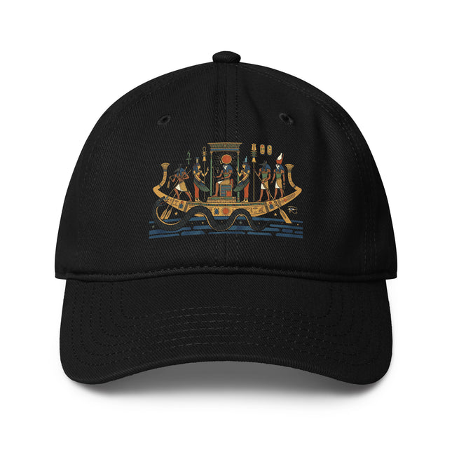 Solar Barque DTF Print Baseball Cap | Egyptian Ra Sun God Hat