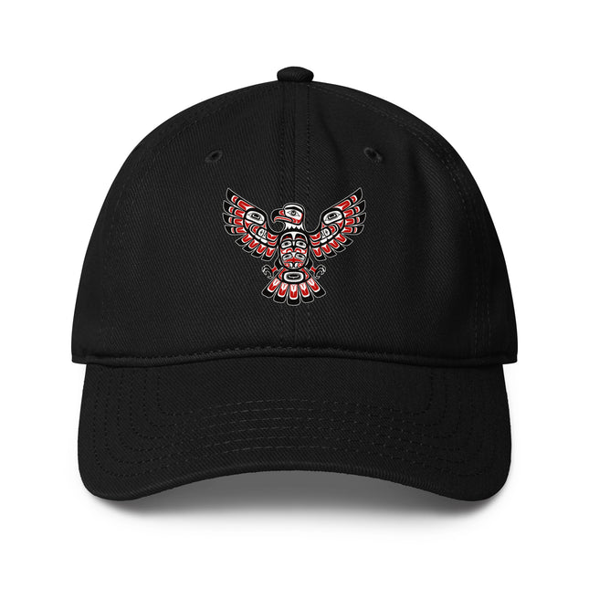 Formline Eagle DTF Print Baseball Cap | Pacific Northwest Culture Hat