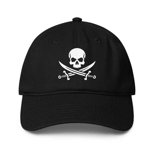 Jolly Roger DTF Print Baseball Cap | Pirate Theme Skull & Crossbones Hat