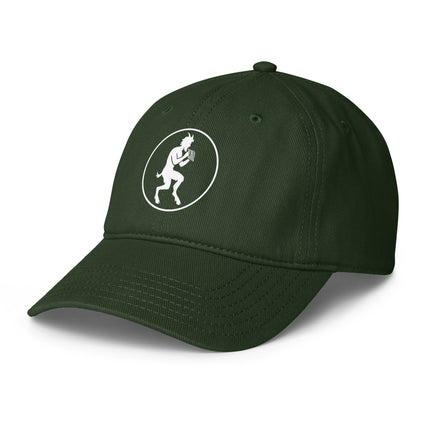 Greek God Pan satyr mythology baseball cap with DTF print.