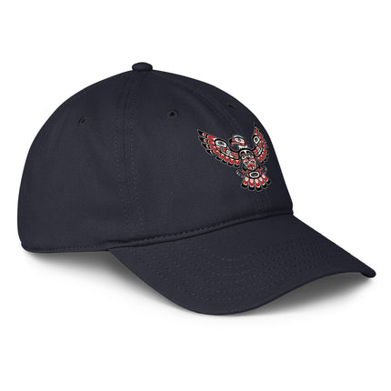 Pacific Northwest Formline Eagle DTF print baseball cap.