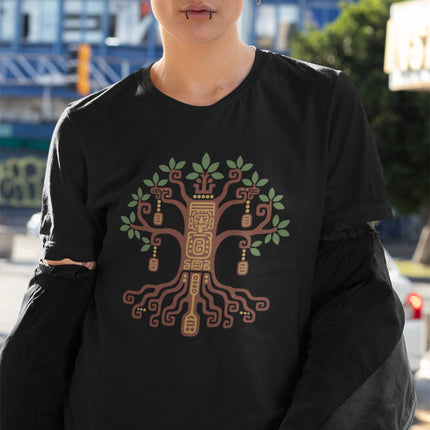 Mayan Ceiba Tree T-Shirt | Mesoamerican World Tree Graphic Tee