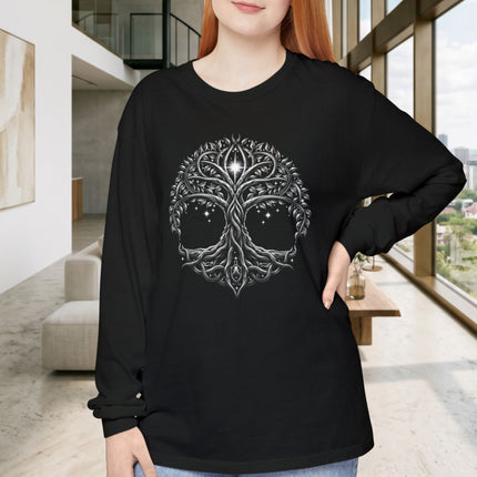 Celtic Tree of Life T-Shirt | Knotwork Graphic Long Sleeve Tee