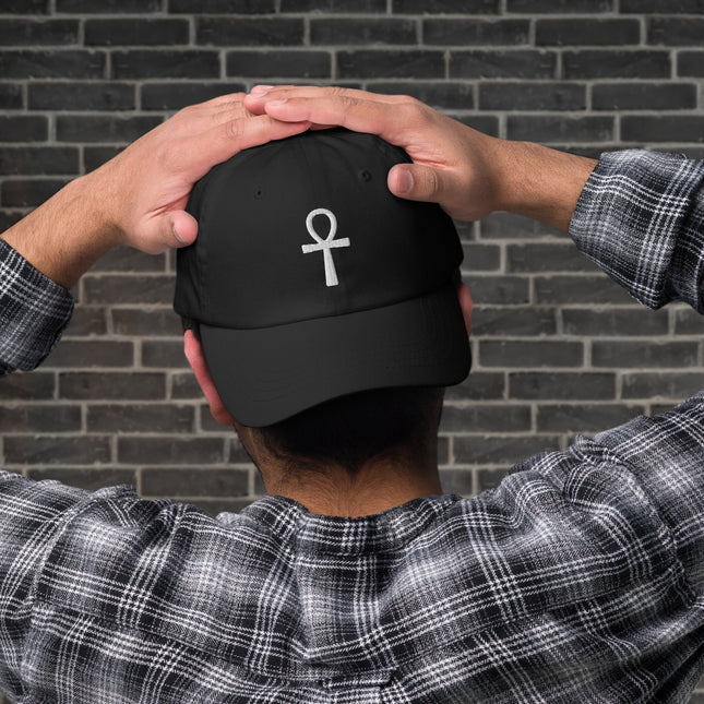 Egyptian Ankh Embroidered Hat | Ancient Egypt Symbol Baseball Cap