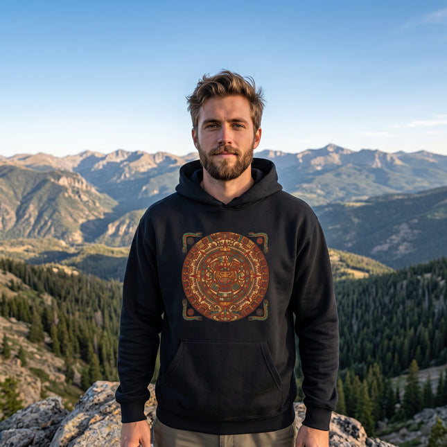 Mayan Calendar Hoodie - Ancient Maya Civilization Pullover