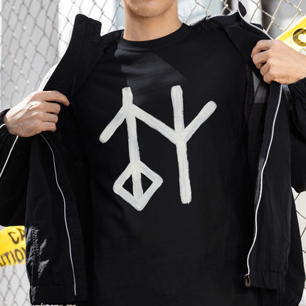 Wisdom Bind Rune T-Shirt | Norse Pagan Symbol Runic Graphic Tee