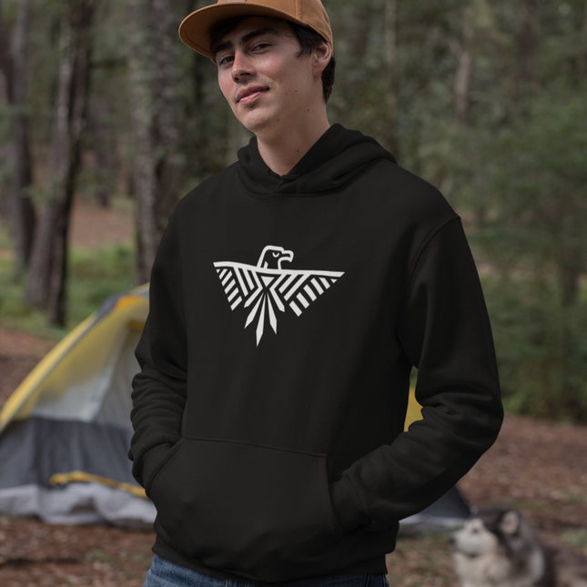 Thunderbird Eagle Hoodie |  Native American Inspired Graphic Unisex Pullover