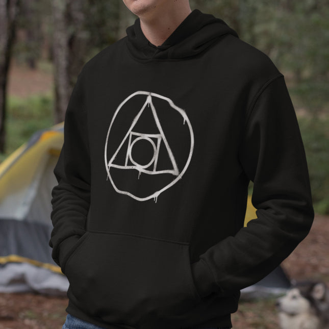 Philosopher's Stone Alchemy Symbol Hoodie | Esoteric Mystical Pullover Hoodie