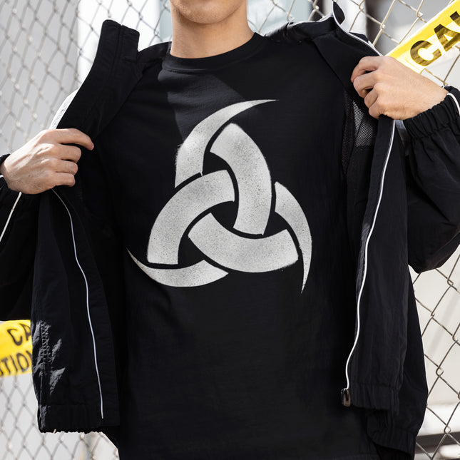 Triple Horn of Odin Viking Symbol T-Shirt | Norse Mythology Tee