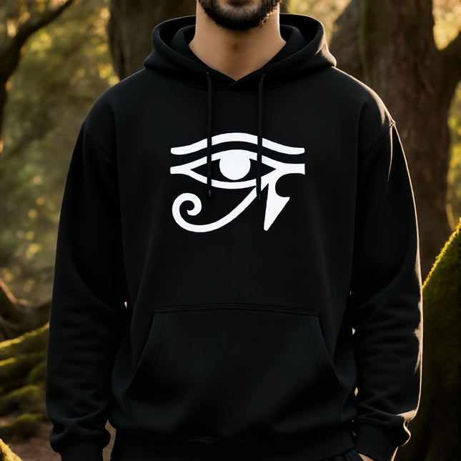 Eye of Ra Symbol Hoodie | Unisex Ancient Egyptian Mythology Pullover V1