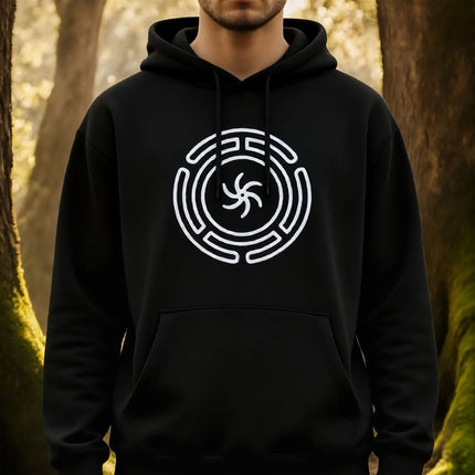 Hekate's Wheel Greek Triple Goddess Hoodie | Witch's Symbol Unisex Hoodie V1