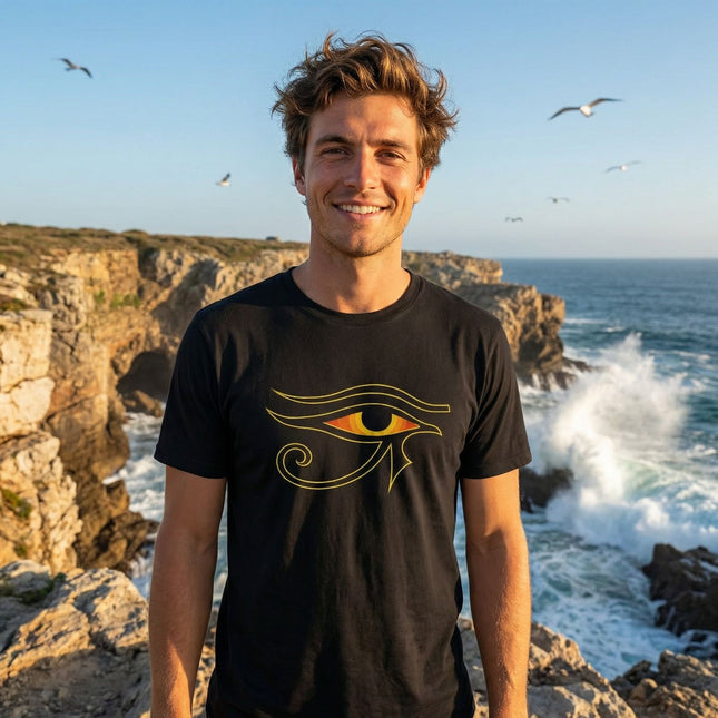 Eye of Ra T-Shirt | Ancient Egyptian God Symbol Mythology Tee | V1