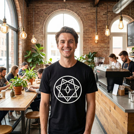 Star of Babalon Thelema 777 Crowley T-Shirt | Thelemic Seal Tee | V1