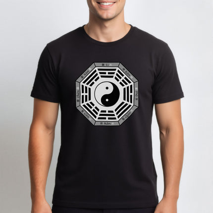 Taoist Bagua Yin Yang Trigrams T-Shirt | Graphic Unisex Tee V2
