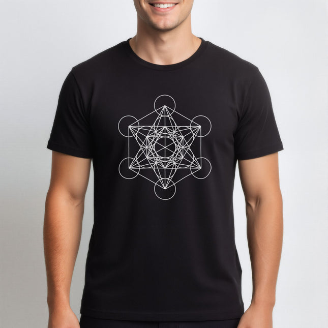 Metatron's Cube Sacred Geometry Shirt | Geometric Graphic Unisex Tee V1