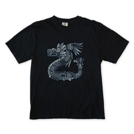Quetzalcoatl Feathered Serpent T-Shirt | Aztec Mayan Mythology Tee Shirt