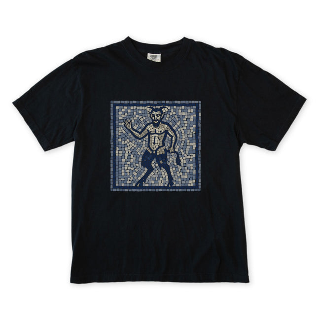 Satyr Mosaic T-Shirt | Ancient Greek Mythology Creature Tee | Comfort Colors