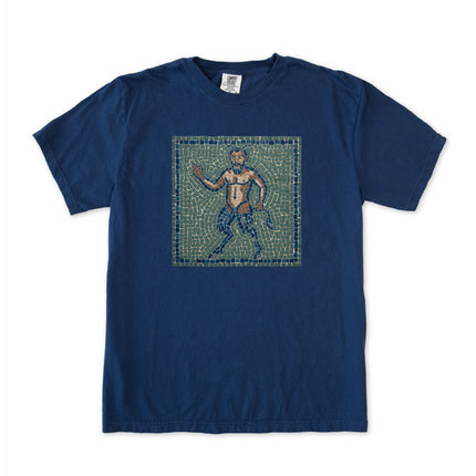 Satyr Mosaic T-Shirt | Ancient Greek Mythology Creature Tee | Comfort Colors