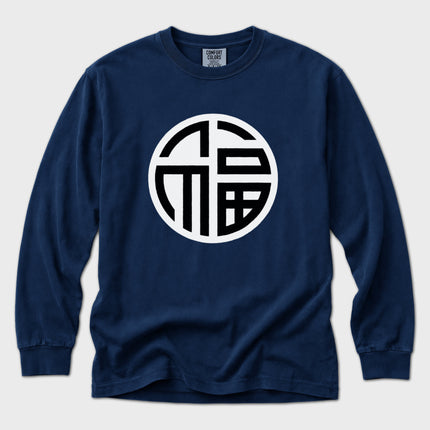 Chinese Fu Symbol Long Sleeve T-Shirt | Good Fortune Tee