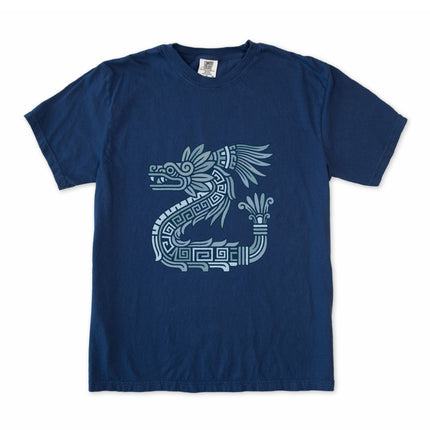 Quetzalcoatl Feathered Serpent T-Shirt | Aztec Mayan Mythology Tee Shirt