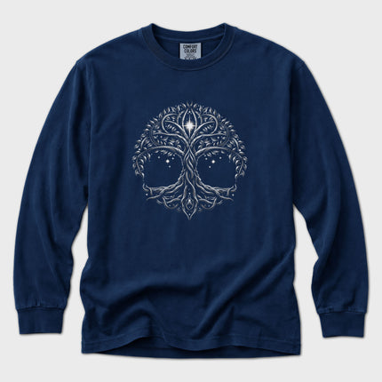 Celtic Tree of Life T-Shirt | Knotwork Graphic Long Sleeve Tee