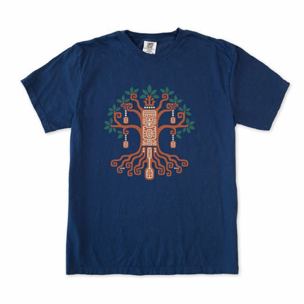 Mayan Ceiba Tree T-Shirt | Mesoamerican World Tree Graphic Tee