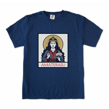 Amaterasu Sun Goddess Japanese Mythology T-Shirt, Unisex Graphic Tee Shirt