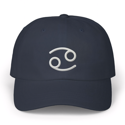 Cancer Zodiac Sign Baseball Cap | Embroidered Astrological Symbol Hat