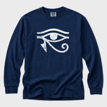 Eye of Horus T-Shirt | Ancient Egyptian Symbol Long Sleeve Tee