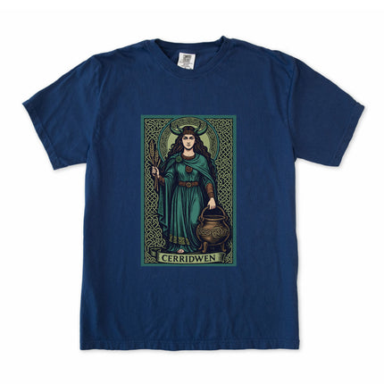 Cerridwen Celtic Goddess T-Shirt | Cauldron Witch Mythology Unisex Tee