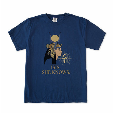 Egyptian Goddess Isis T-Shirt | Ancient Egyptian Unisex Graphic Tee Shirt