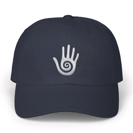 Hopi Healing Hand Symbol Embroidered Hat | Native American Baseball Cap