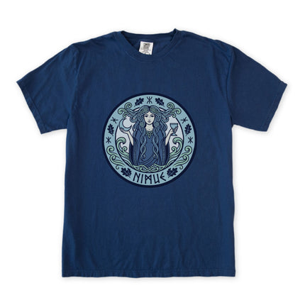 Nimue Lady of the Lake T-Shirt | Water Sorceress Celtic Mythology Tee Shirt