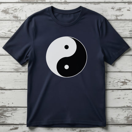 Yin Yang Symbol T-Shirt | Harmony and Balance Graphic Unisex Tee | V1