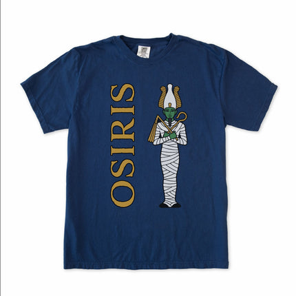 Osiris Egyptian God T-Shirt | Ancient Mythology Mummy Graphic Tee Shirt