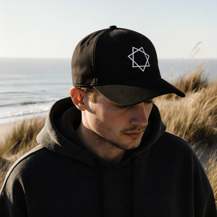 Occult Star of Babalon Embroidered Hat V1