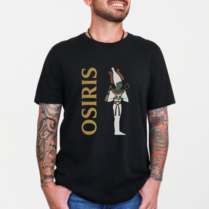 Osiris Egyptian God T-Shirt | Ancient Mythology Graphic Unisex Tee Shirt