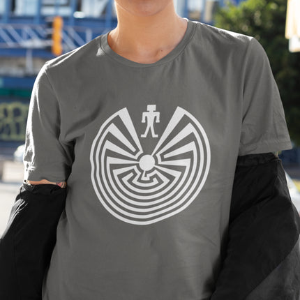 Man In The Maze T-Shirt | I'itoi Native American Symbol Tee | Comfort Colors Tshirt