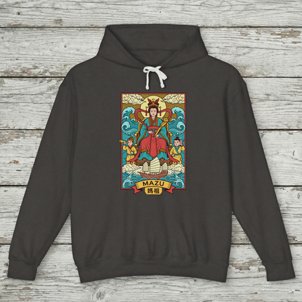 Mazu 媽祖 Chinese Sea Goddess Hoodie | Traditional Art Mythology Sweatshirt