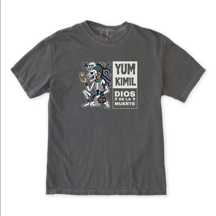 Yum Kimil Mayan Death God Skeleton T-Shirt | Mesoamerican Mythology Tee