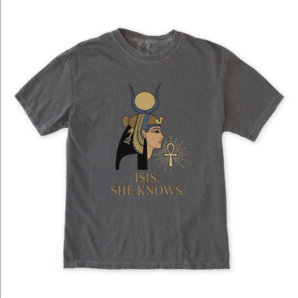 Egyptian Goddess Isis T-Shirt | Ancient Egyptian Unisex Graphic Tee Shirt