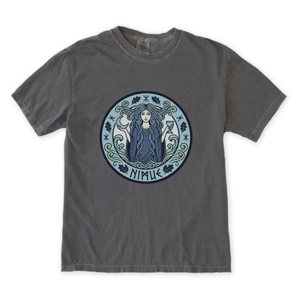 Nimue Lady of the Lake T-Shirt | Water Sorceress Celtic Mythology Tee Shirt