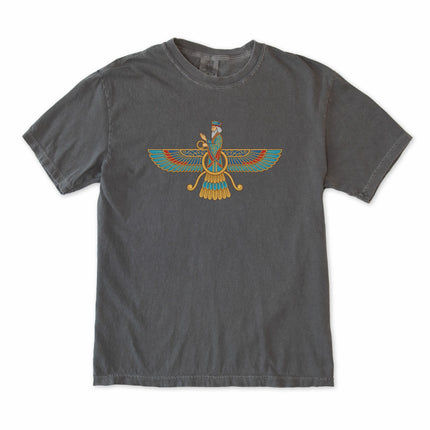Faravahar Ancient Persian Symbol T-Shirt | Zoroastrianism Graphic Tee