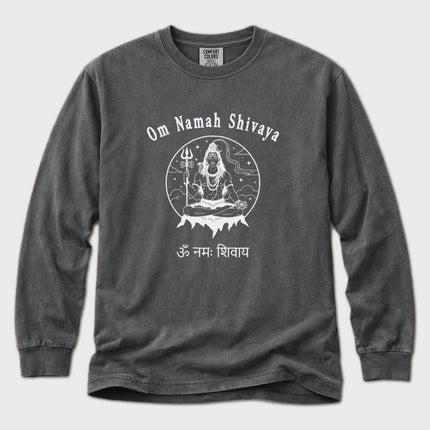 Om Namah Shivaya T-Shirt | Shiva Mantra Graphic Long Sleeve Tee