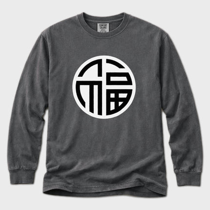 Chinese Fu Symbol Long Sleeve T-Shirt | Good Fortune Tee