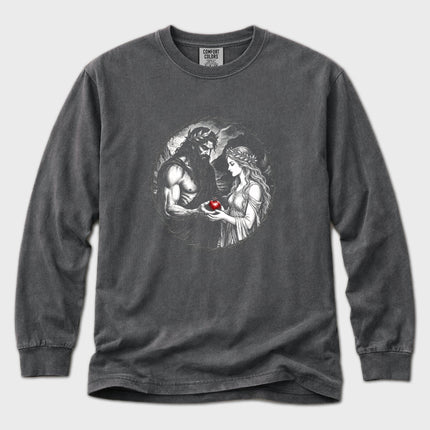 Hades and Persephone Long Sleeve T-Shirt | Greek Mythology Art