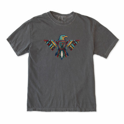 Native American Thunderbird Tee  - Geometric Eagle Graphic Tee