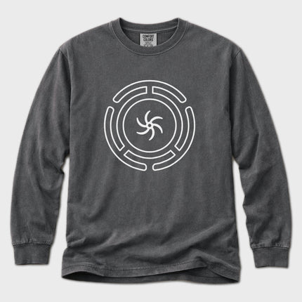 Hekate’s Wheel Long Sleeve T-Shirt | Greek Goddess Symbol Graphic Tee