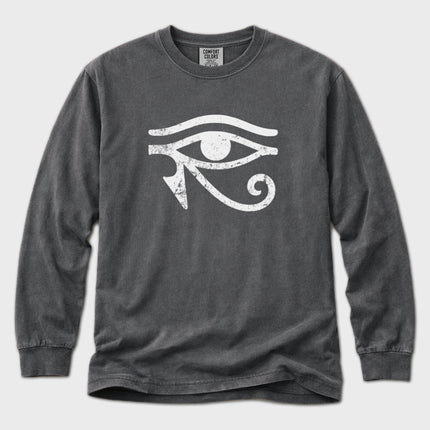 Eye of Horus T-Shirt | Ancient Egyptian Symbol Long Sleeve Tee
