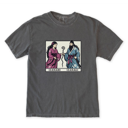 Izanami Izanagi Shinto Japanese Mythology Gods Graphic T-Shirt | Unisex Tee